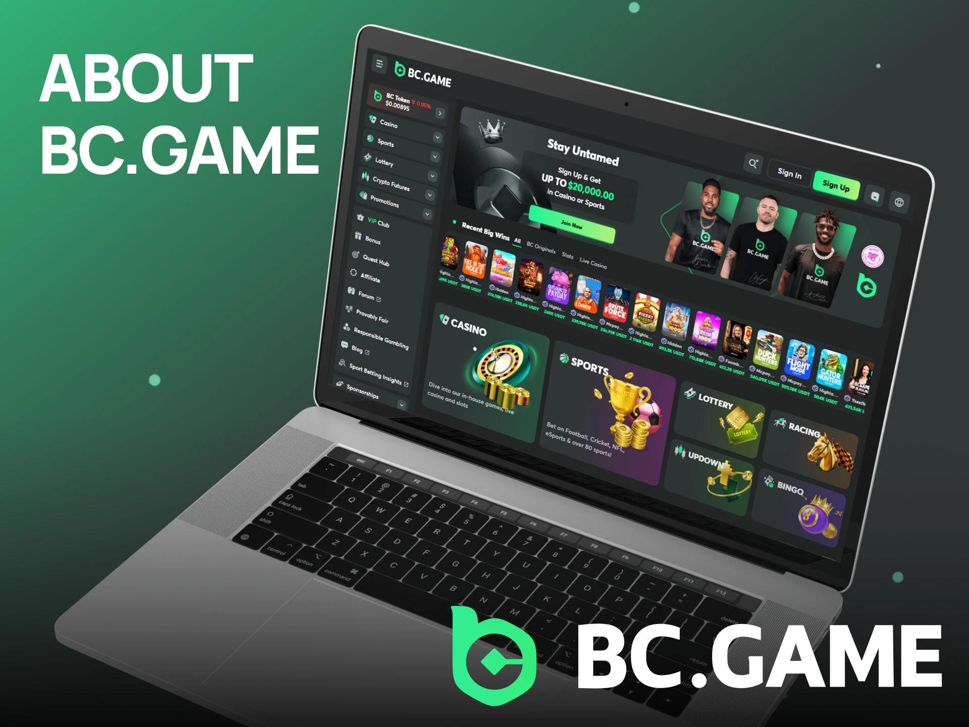 Learn about BC Game - a casino platform that offers a wide range of games and betting options.