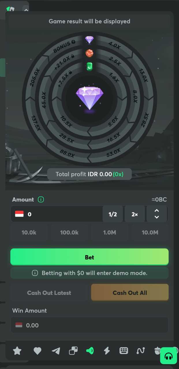 Place bets and win with BC Game.