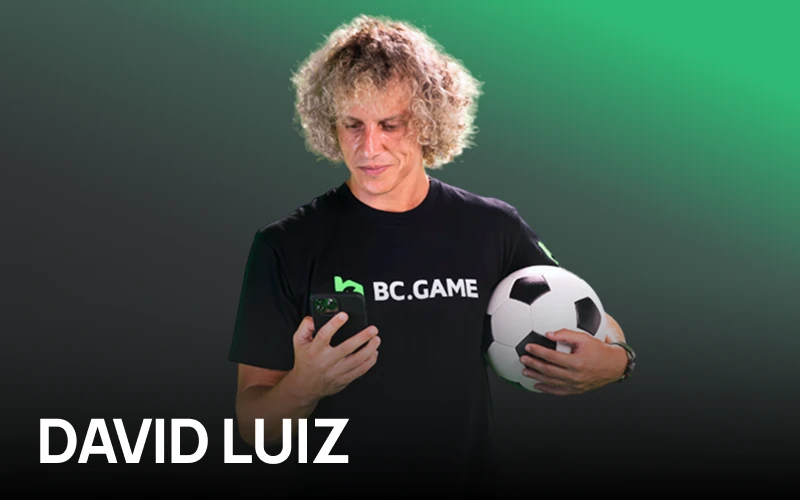 Ambassador BC Game - David Luiz.