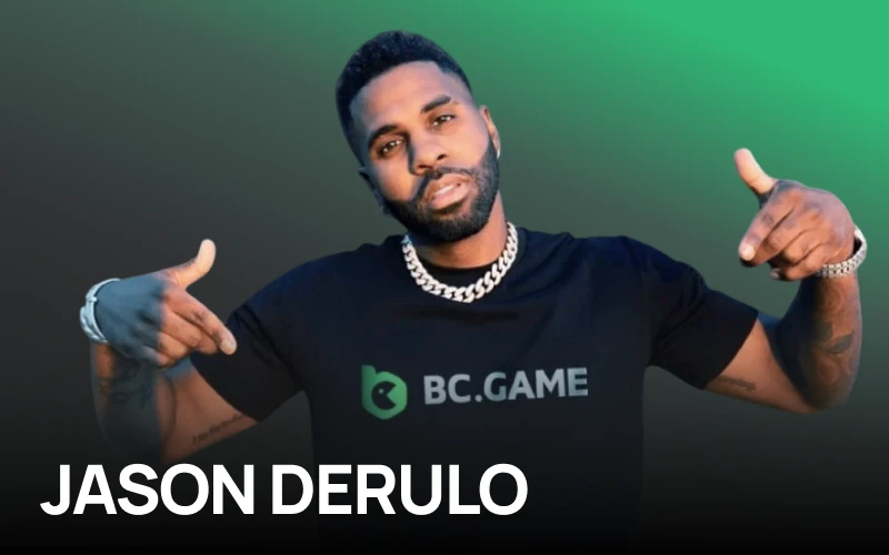 Jason Derulo began his collaboration with BC Game.