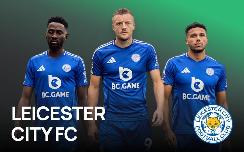 Leicester City FC is the main partner of BC Game.
