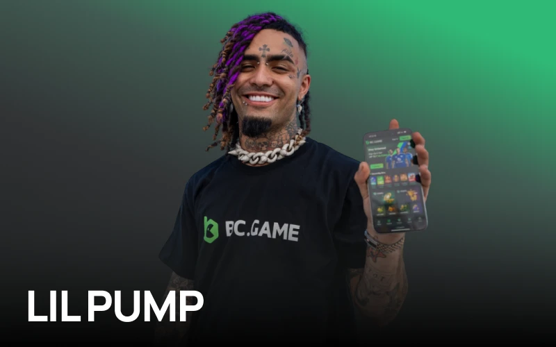 Lil Pump collaborates with BC Game.