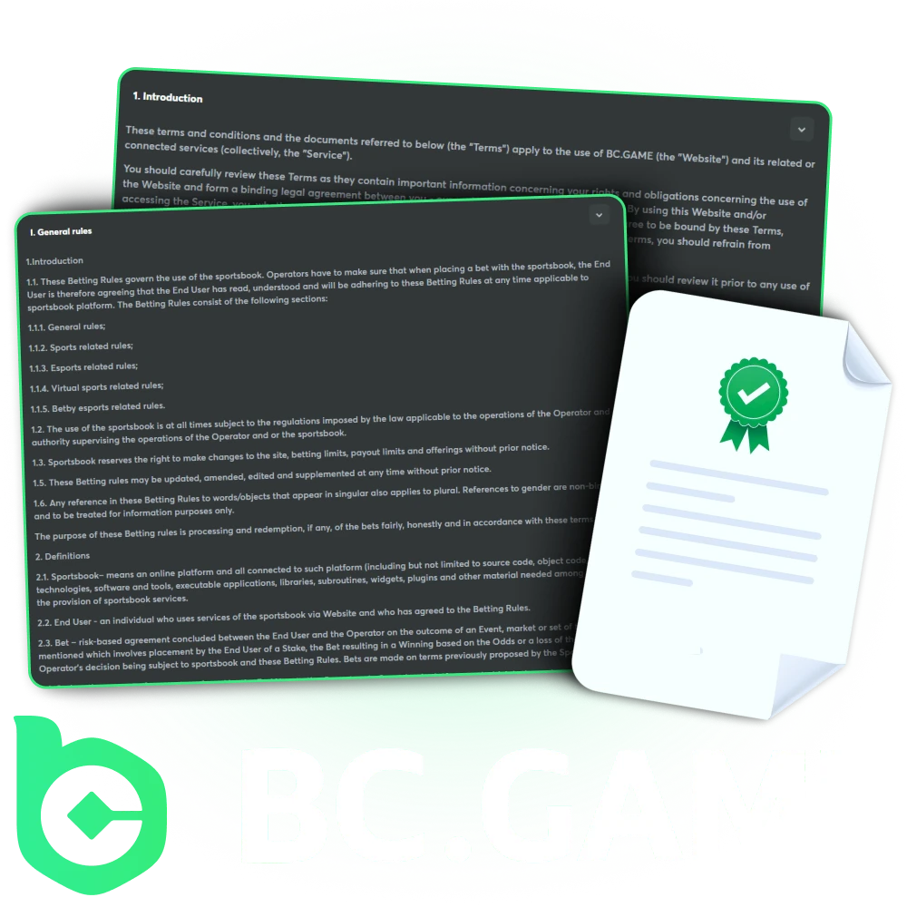 By using the BC Game service, you agree to our terms.