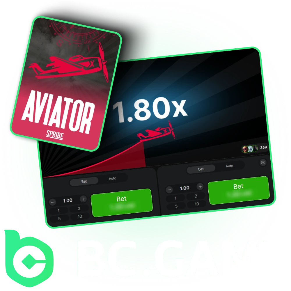 Explore the Aviator game and start chasing big wins on BC Game.