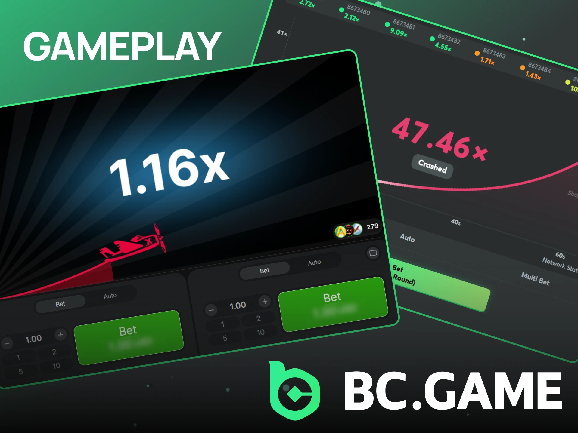 Understand the gameplay mechanics to start winning crash games on BC Game.