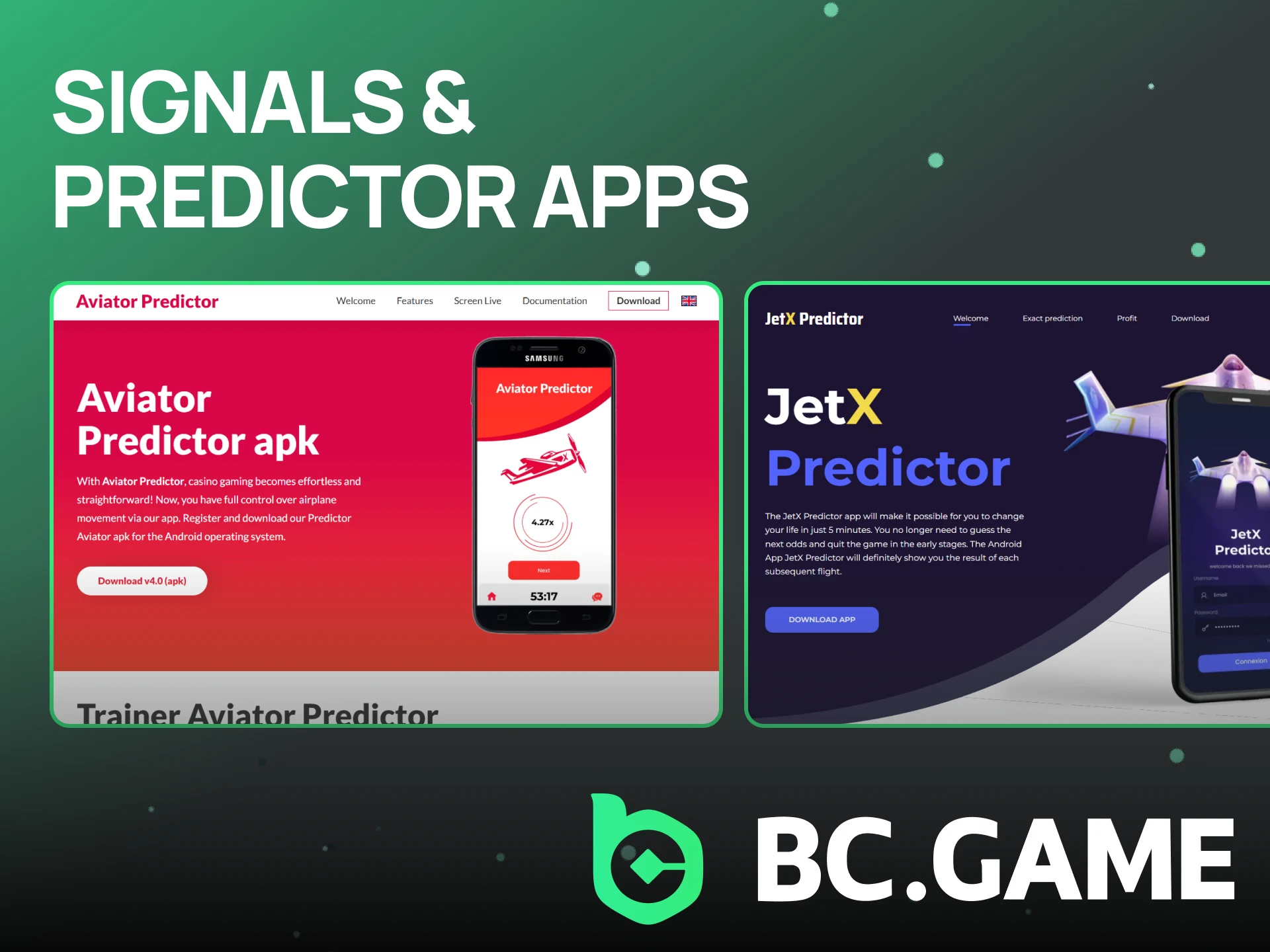 See how the predictor tool works for crash games on BC Game.