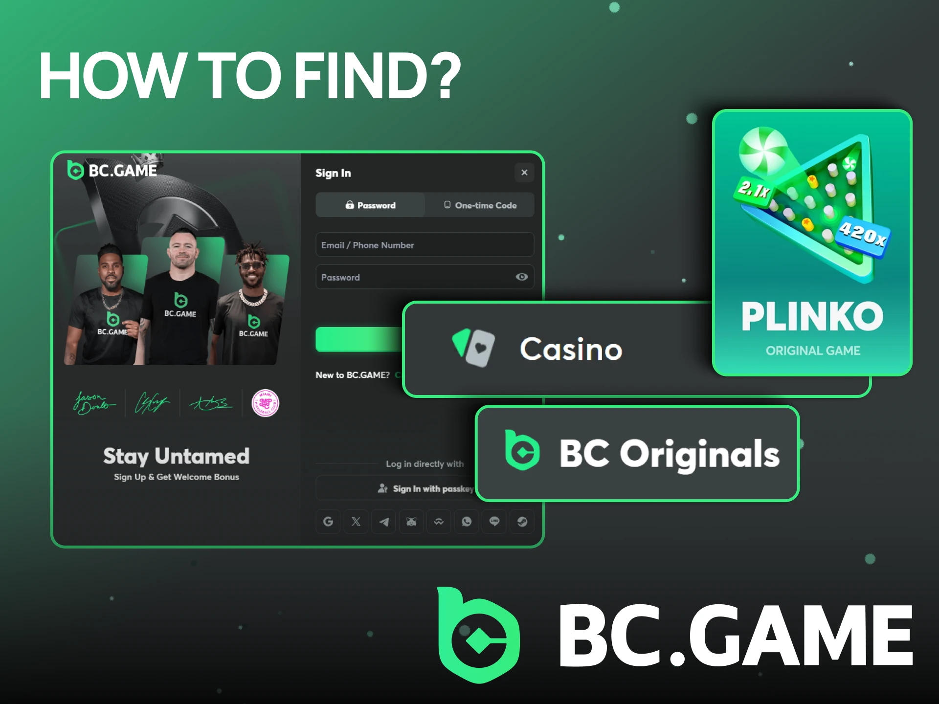 Learn how to find the Plinko game easily in the BC Game.