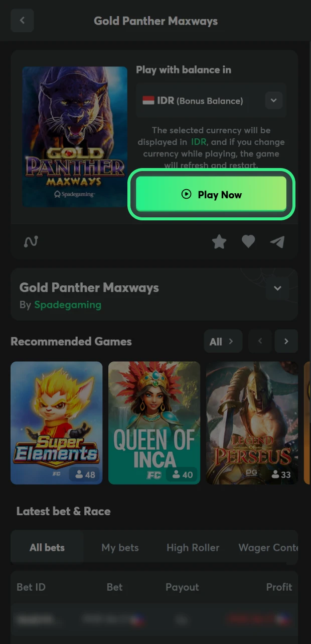 Spin the reels to chase wins big on BC Game.