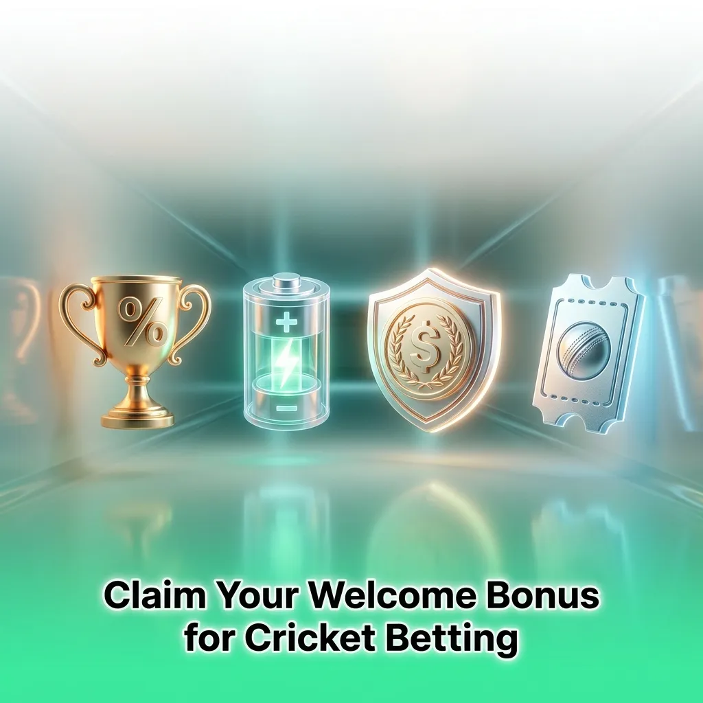 Cricket welcome bonus illustration showing IDR 320M bonus and 400 free spins for new BC Game users