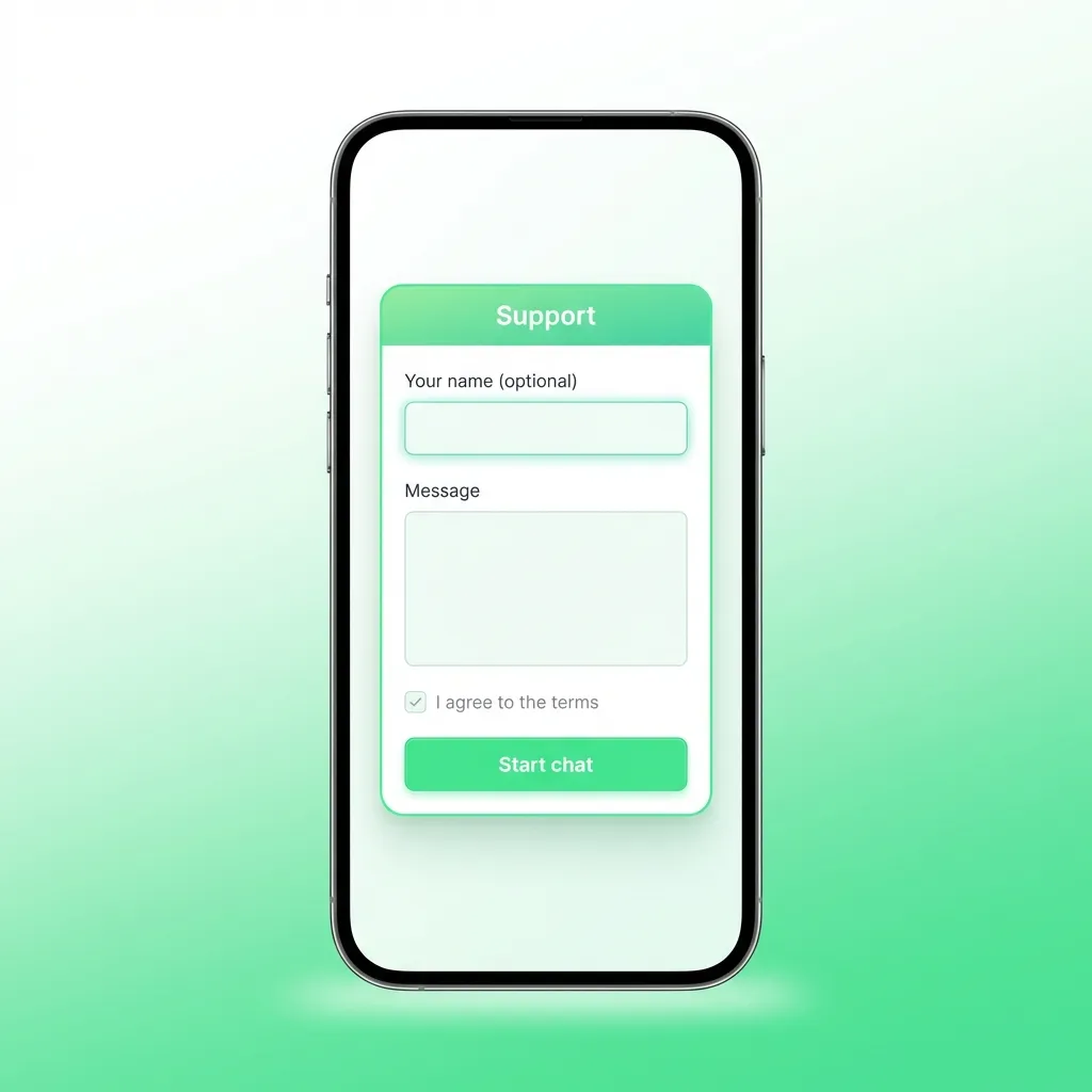 BC Game mobile app login screen showing email and password fields with sign-in button on iOS device